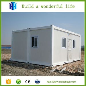 prefabricated IOS certificate sandwich panel flat pack folding container house