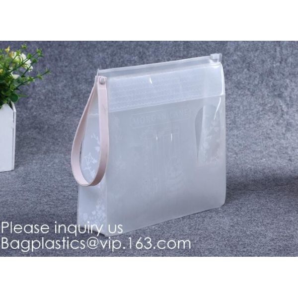 Vinyl Document Newspaper File Pen Zipper Bags,Coin Bag Pvc Slider Zipper Waterproof Pouch Bag, Ecofriendly Non-toxic