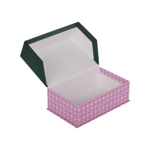 Luxury Handmade Soap Packaging Box Book Shape Rigid Paper Recyclable