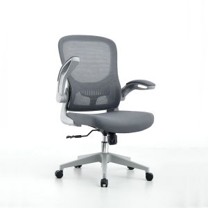 Adjustable Grey Mesh Swivel Executive Foam Ergonomic Office Chair for Home/Hotel