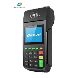 Wireless Traditional Handheld POS Terminal With Keypad Intergrated