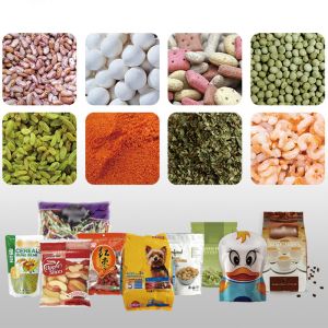 Automatic Mylar Zipper Bag Spice Filling Packaging Spices Seasoning Carob