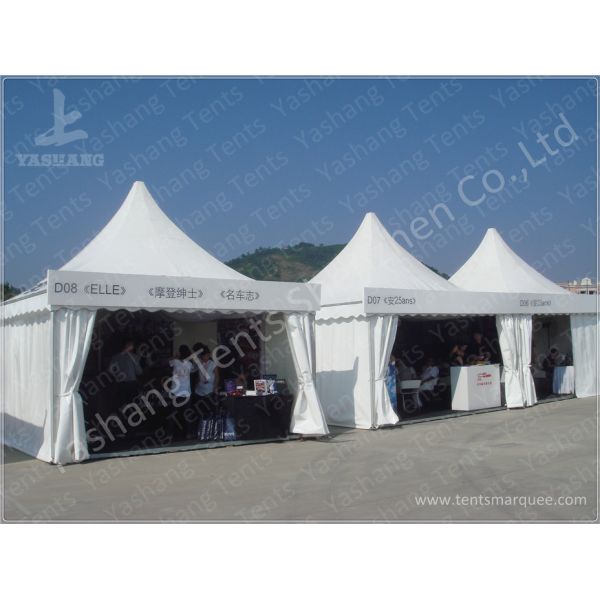 Quality Custom Exhibition High Peak Frame Tent Pagoda Replacement Canopy Pavilion for sale