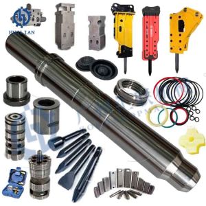 Construction Machine Excavator Hydraulic Rock Breaker Hammer Piston For MTB