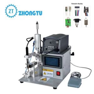 Electrical Connections Semi-Automatic Soldering Machine Featuring Tin Solder and