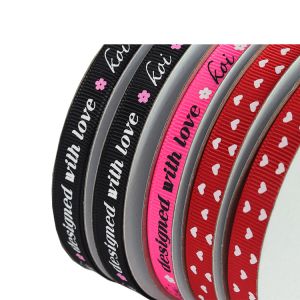 20mm Custom Ribbon Grosgrain Cartoon Roll
