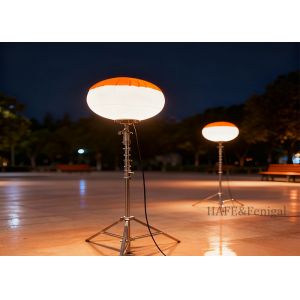 Inflatable Balloon Lights For Safety And Rescue Lighting In The Construction