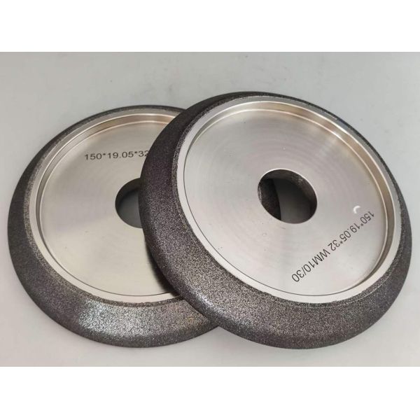 Electroplated CBN Grinding Wheels For Band Saw With 19.05 Inner Hole B151 Diameter 150