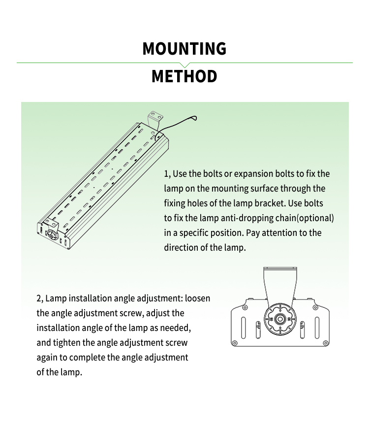 Linear Waterproof Led High Bay Lights IP66 With Aluminum Housing
