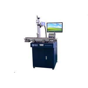 LB - MG3 Green Laser Marking Machine For PCB QR Code Bar Code , Plastic Surface