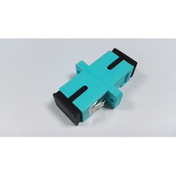 Quality High isolation Singlemode OM3 SC Simplex Adapter with plastic housing for sale