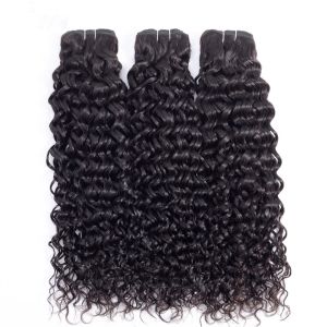 China Natural Indian Water Wave 100 Unprocessed Virgin Hair Extensions on sale