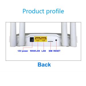 150 Mbps Enterprise 4G Router ZX297520V3 For 3GPP Release 9 CAT 4