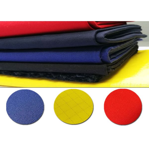 Woven Twill Abrasion Resistant Fabric 100% Cotton For Garment / Industry