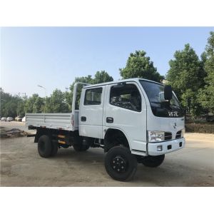 Promotion DFAC 5 Tons Double Cabin 4x4 Cargo Truck