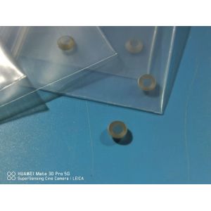 Transparent Un-Doped 4H-SEMI Hardness 9.0 Sic Lens