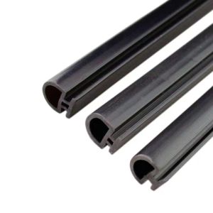 Excellent Ozone Resistance Black EPDM D Seal For Sealing And Gasketing