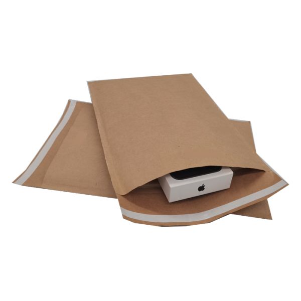 Shipping 180x260mm Eco Friendly Padded Mailers Interior Bubble Shape