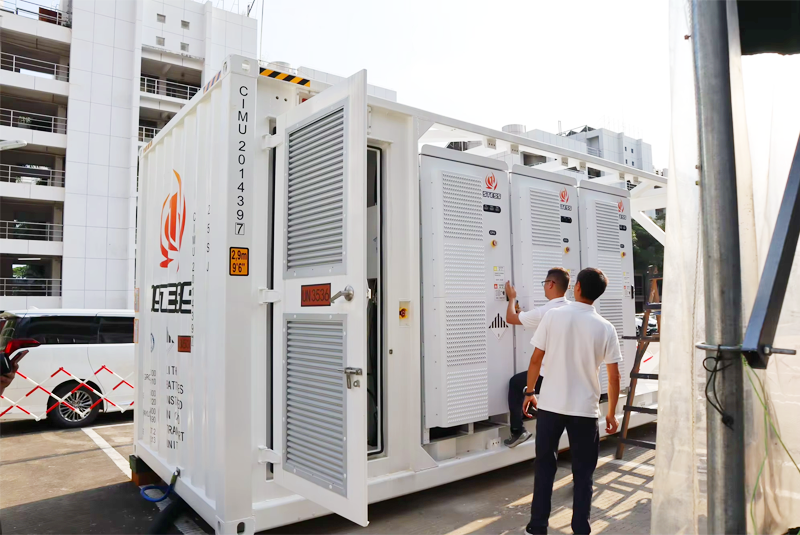 Containerized BESS with 400kW Output IP55 Protection and Grid Compatibility