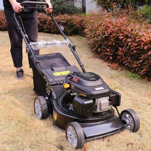 Garden Gasoline Hand Push Self Propelled Lawn Mower 4 Stroke