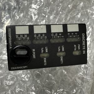 GE IS220PDIAH1A Discrete Input Module for Gas Turbine Control
