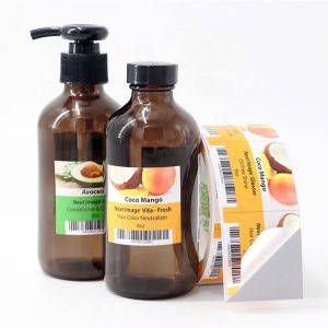 Waterproof Vinyl Printing Stickers CMYK / Pantone Custom Adhesive Label