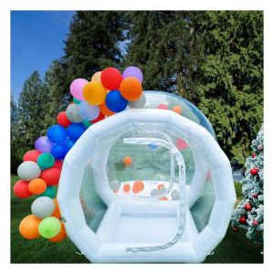 Shipping way By sea Transparent Bubble Inflatable Balloon Bounce House for Kids