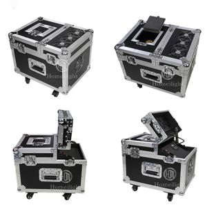 600W Haze Machine Dual Hazer Fog Machine Smoke Machine DMX512 With Flightcase
