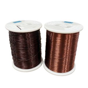 Buy cheap Non Weldable Enameled Copper Winding Wire 0.1mm - 2.20mm Overcoat Polyamide from wholesalers