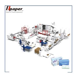 Wholesale Technology Face Napkin Box Making Machine for Food Paper Napkin Production from china suppliers