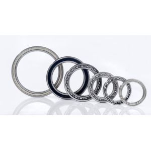 KA025CP0 Unsealed Double Row Deep Groove Ball Bearing , Radial Steel Ball