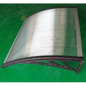 CE Certification Polycarbonate Sheet Windows Awning Canopy Customized Design