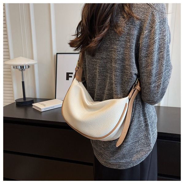 Polyester Lining Material 2023 Fashion Dumpling Bag Single Shoulder Bag for Women