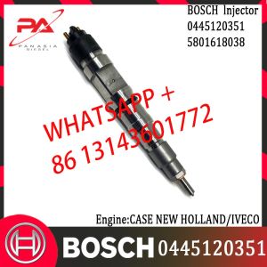 Original Diesel Common Rail Injector 0445120351 5801618038 for CASE NEW HOLLAND/