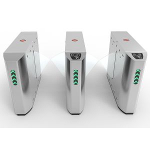 Buy cheap Pedestrian Optical Flap Barrier Gate Turn Style Gate With Anti - Breakthrough from wholesalers