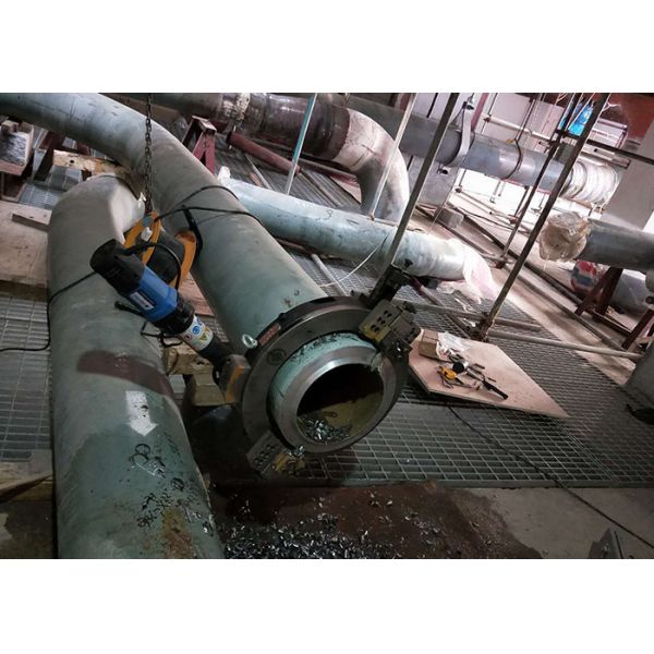Stainless Steel 1.0mpa 2000l/Min Pipe Cutter And Beveler