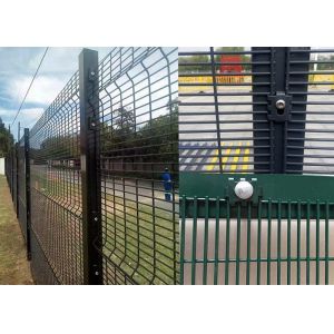 358 Anti Climb Fence / Industrial Security Fencing With 4 mm Wire Thickness