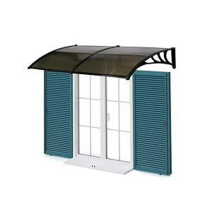 China Attractive Durable Plastic Frame Polycarbonate Hollow Awning For Balcony on sale