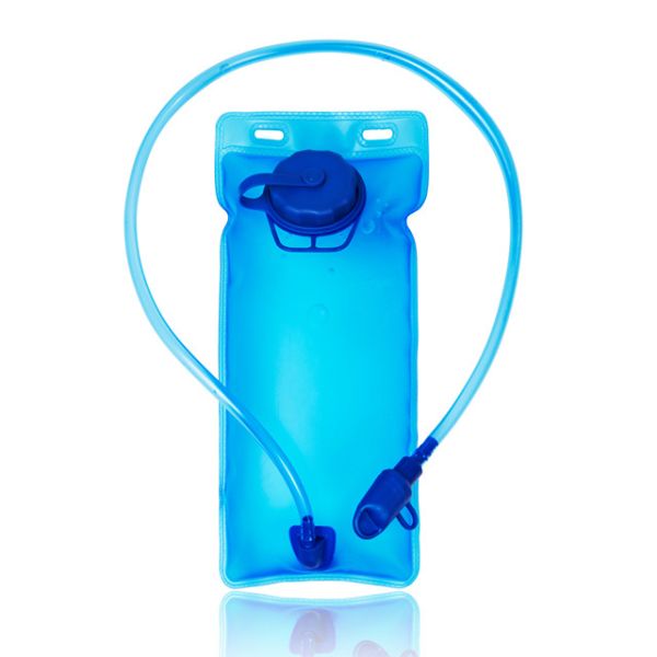 LIQUIDZING Camping Water Bag Water Reservoir CE BPA With Patent Angle Bite Valve