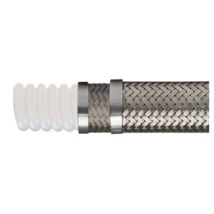 Buy cheap Stainless Steel High Pressure Wire Braided Corrugated PTFE Flex Hose from wholesalers
