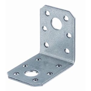 Single-side Bracket Construction Connectors with Custom Size Reinforced Angle