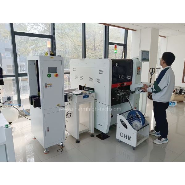 Room-Saved High Precision 6-Head SMT Production Line for Efficient PCB Assembly