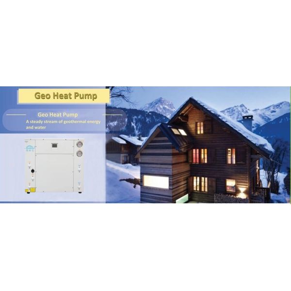 18KW Ground Source Heat Pump with LCD Touch Panel Control and R410A Refrigerant for Efficient Hot Water Heating