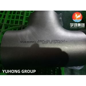 ASTM A403 WP316L Stainless Steel Reducer Tee B16.9, Compressed Air Tube