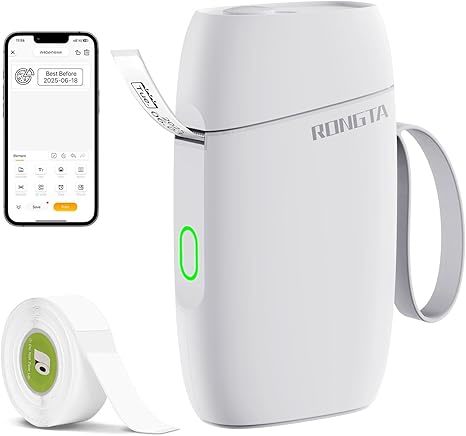 Quality Maker Machine with Tape, Bluetooth R5 Label Printer, Wireless Mini Label Makers with Multiple Templates for Organizing Office Home for sale