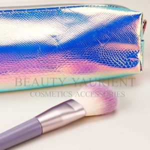 ISO9001 ISO14000 Single Blush Blending Brush Wooden Cosmetic Brush Tools