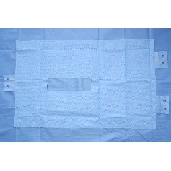 Disposable Non Woven Surgical Laparotomy Drape SMS Absorbent Material
