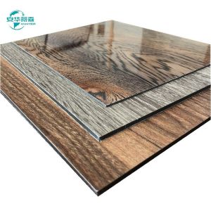 Fire Resistance Class B1 Or Higher Wood Grain ACP Various Wood Grain Patterns