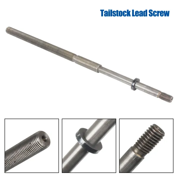 Lead Feed Cross Slide Screw 243mm For WM210V CD210V Lathe Spare Parts