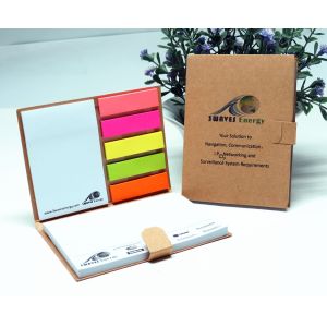 Note pad advertising pad 100X75mm with sticky note logo customized